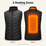 USB Heated Gilet for Men & Women – 2, 9, 11 or 21 Zones