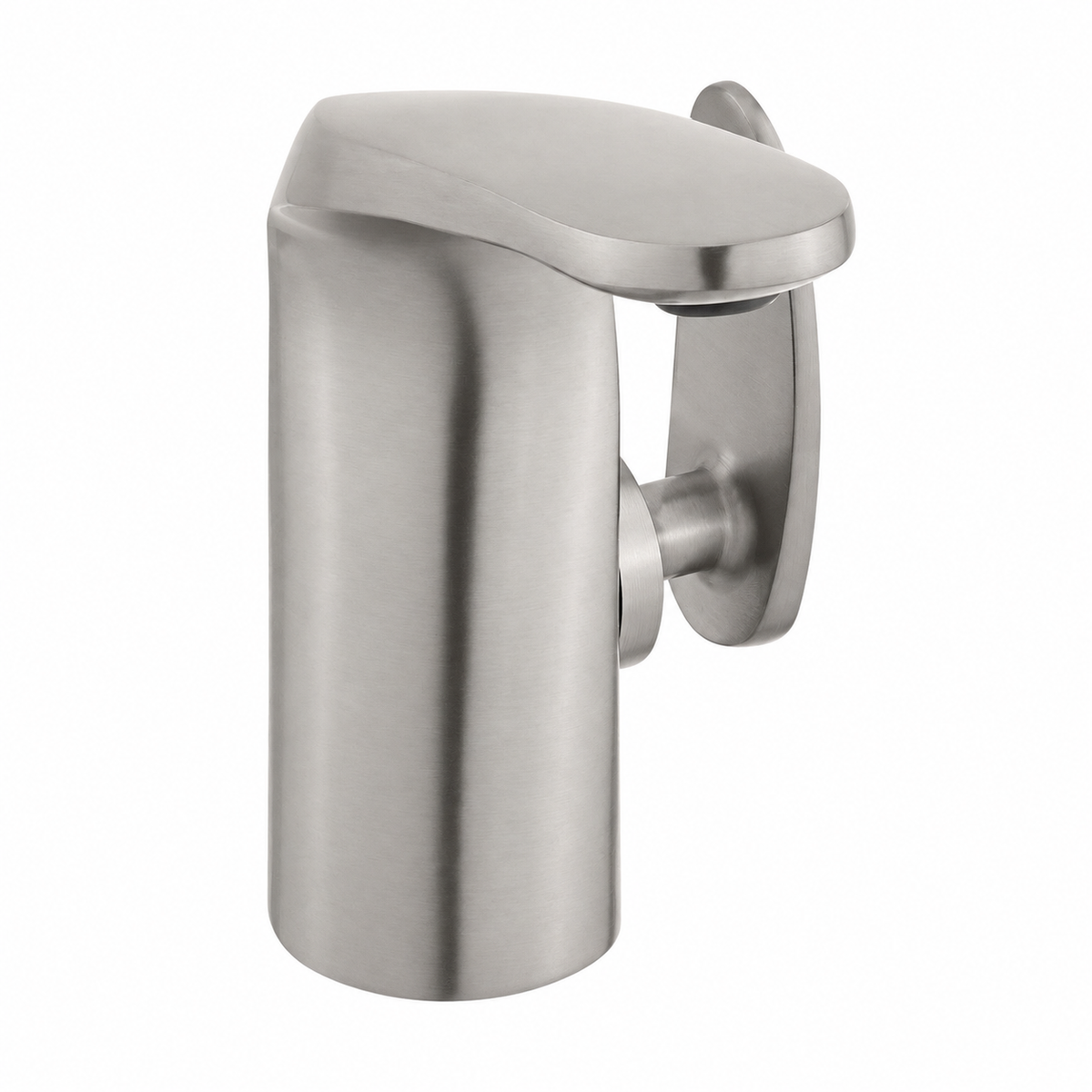 Chateau monotrou, monocommande, mitigeur de lavabo – finition nickel brossé
