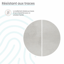 Chateau monotrou, monocommande, mitigeur de lavabo – finition nickel brossé