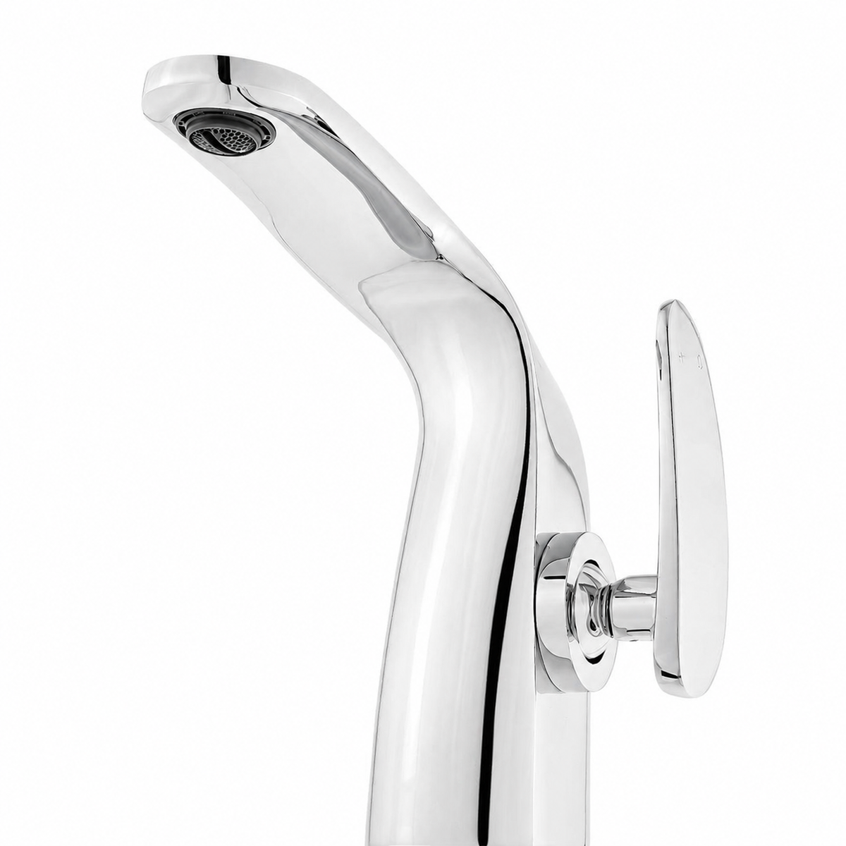 Chateau monotrou, monocommande, mitigeur de lavabo – finition Chrome