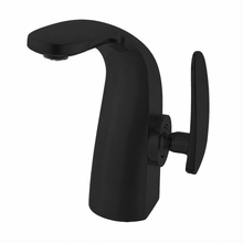 Chateau monotrou, monocommande, mitigeur de lavabo – finition noir mat
