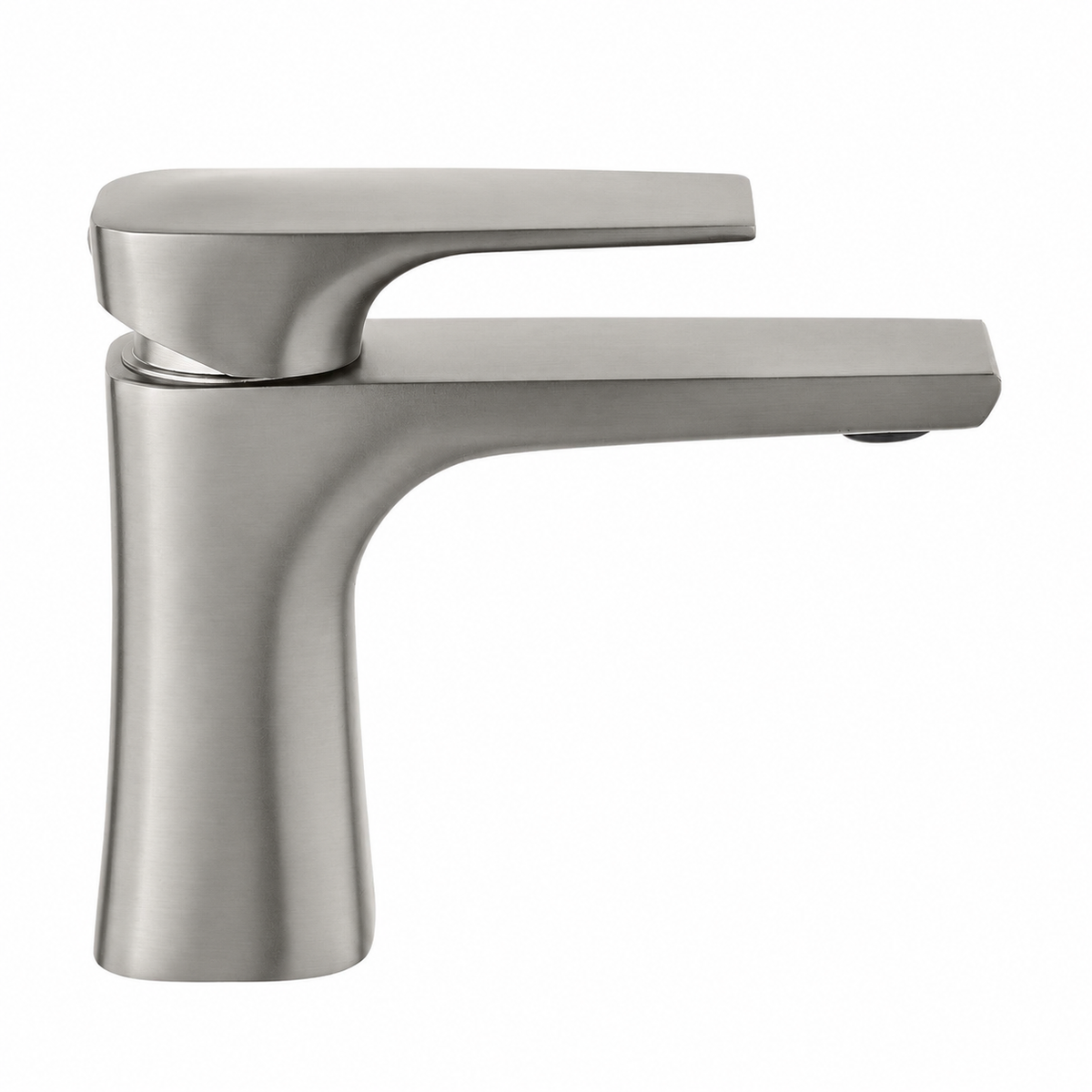 Monaco — Mitigeur de lavabo, nickel brossé
