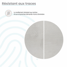 Concorde monotrou, monocommande, Waterfall mitigeur de lavabo – finition nickel brossé