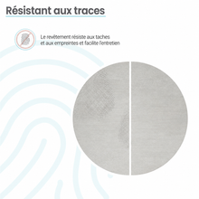 Ivy — Mitigeur de lavabo monotrou, nickel brossé
