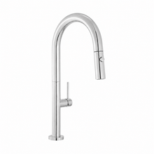 Chalet Poignée unique, Pull-Down mitigeur de cuisine – finition Chrome