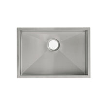 Tourner 68,6 × 48,3 cm acier inoxydable, simple Basin, Undermount évier de cuisine