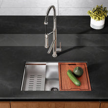 Rivage 76,2 × 48,3 cm simple Basin Undermount Kitchen Workstation vasque