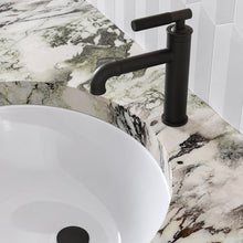 Avallon monotrou, monocommande Sleek, mitigeur de lavabo – finition noir mat