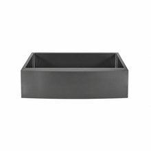 Rivage 83,8 × 53,3 cm acier inoxydable, simple Basin, Farmhouse évier de cuisine avec Apron – finition noir