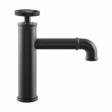 Avallon monotrou, monocommande Wheel, mitigeur de lavabo – finition noir mat