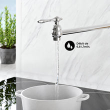 Plaisir Retractable mural Pot Filler robinet – finition chrome poli