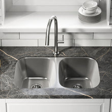 Toulouse 73,7 × 45,7 cm acier inoxydable, Dual Basin, Undermount évier de cuisine