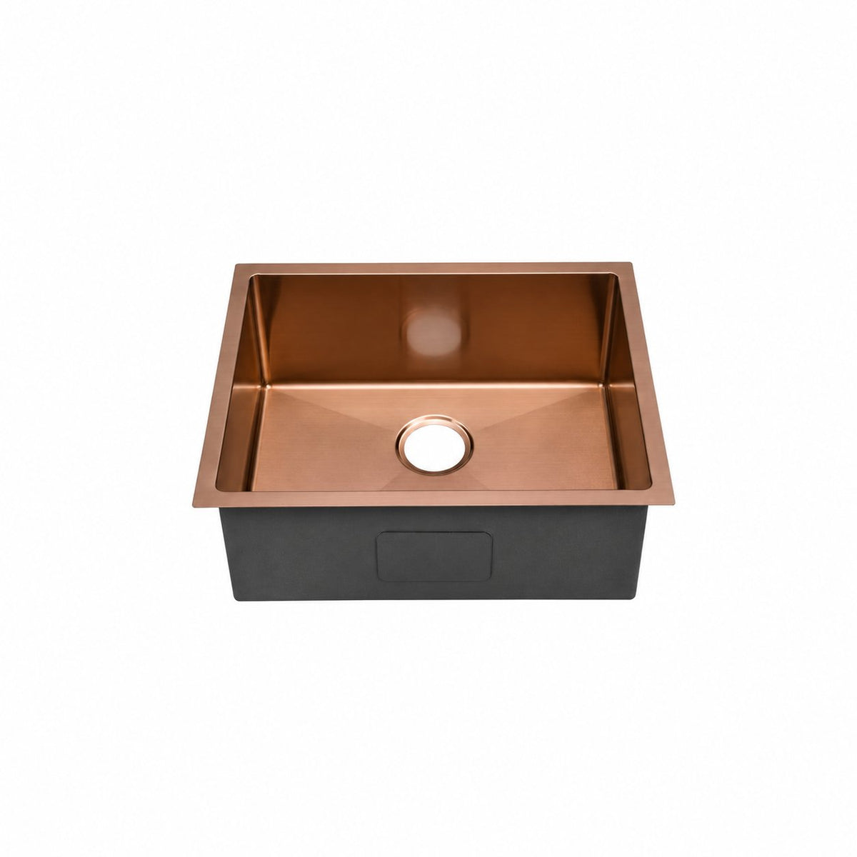 Rivage 58,4 × 45,7 cm acier inoxydable, simple Basin, Undermount évier de cuisine, Rose or