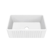 Delice 76,2 × 45,7 cm céramique, Farmhouse évier de cuisine avec Apron