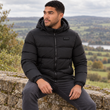 USB Heated Padded Jacket — 17 Zones, Four Controls
