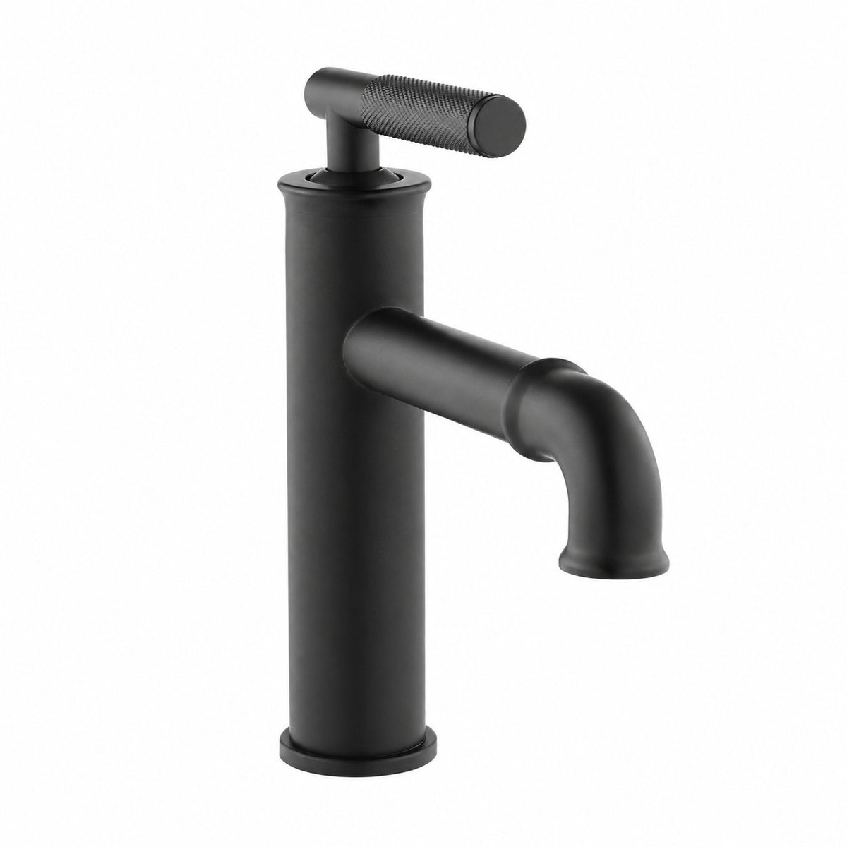 Avallon monotrou, monocommande Sleek, mitigeur de lavabo – finition noir mat