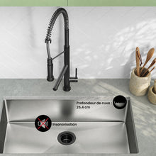 Rivage 81,3 × 48,3 cm acier inoxydable, simple Basin, Undermount évier de cuisine