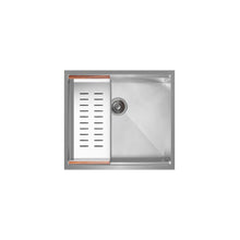 Rivage 55,9 × 48,3 cm simple Basin Undermount Kitchen Workstation vasque