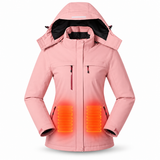 Women’s Heated Hooded Jacket – Lightweight Colour Trail
