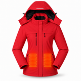 Women’s Heated Hooded Jacket – Lightweight Colour Trail