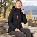 Women’s Heated Hooded Jacket – Lightweight Colour Trail