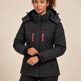 Women’s Heated Hooded Jacket – Lightweight Colour Trail