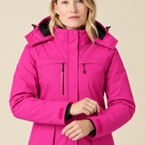 Women’s Heated Hooded Jacket – Lightweight Colour Trail