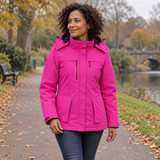Women’s Heated Hooded Jacket – Lightweight Colour Trail