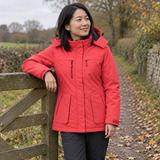 Women’s Heated Hooded Jacket – Lightweight Colour Trail
