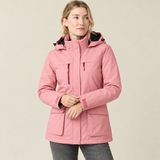 Women’s Heated Hooded Jacket – Lightweight Colour Trail