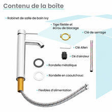 Ivy monotrou, monocommande, High Arc mitigeur de lavabo – finition Chrome