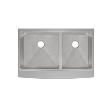 Rivage 83,8 × 55,9 cm Dual Basin Apron Kitchen Workstation vasque