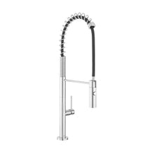 Chalet Poignée unique, Pull-Down mitigeur de cuisine – finition Chrome