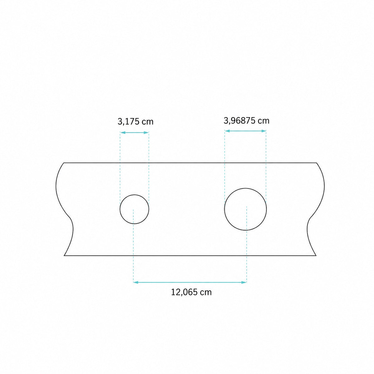 Monaco monocommande, mural, mitigeur de lavabo – finition Chrome