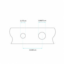 Monaco monocommande, mural, mitigeur de lavabo – finition Chrome