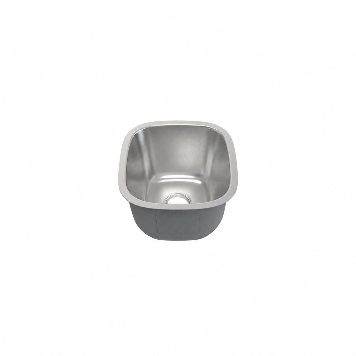 Toulouse 40,6 × 45,7 cm acier inoxydable simple Basin Undermount évier de cuisine