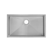 Rivage 81,3 × 48,3 cm acier inoxydable, simple Basin, Undermount évier de cuisine