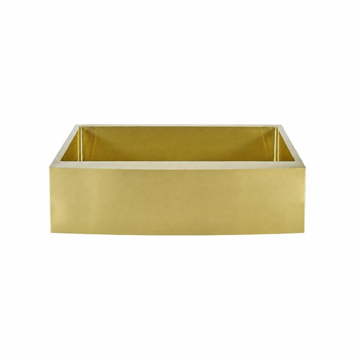 Rivage 83,8 × 53,3 cm acier inoxydable, simple Basin, Farmhouse évier de cuisine avec Apron – finition or