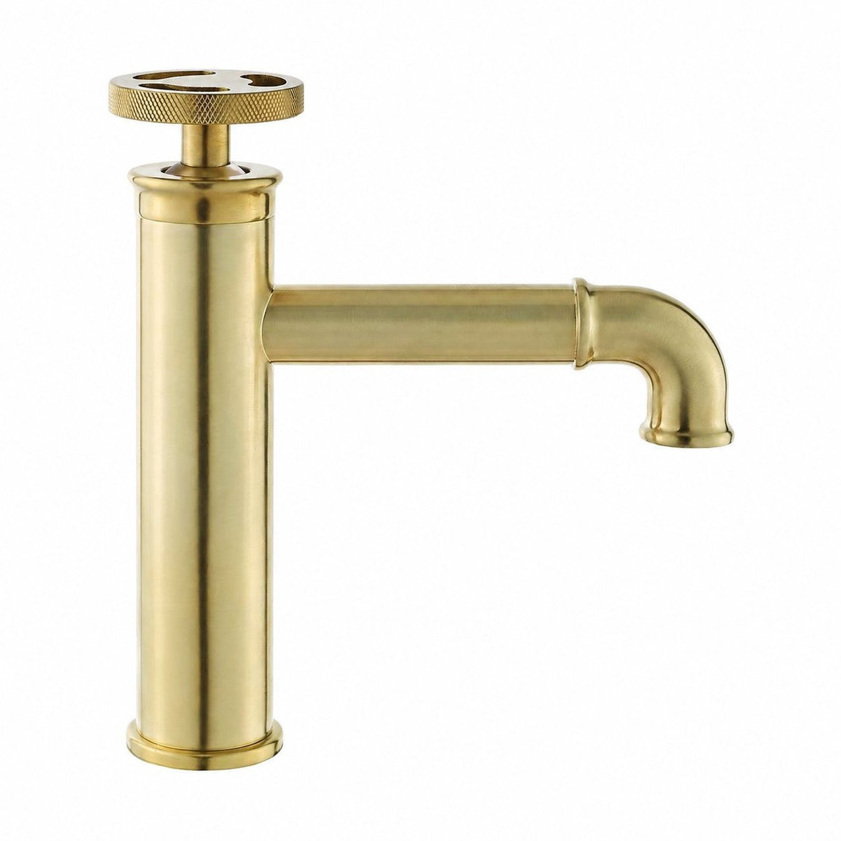 Avallon monotrou, monocommande Wheel, mitigeur de lavabo – finition or brossé