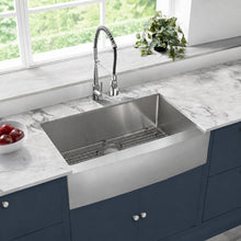 Rivage 83,8 × 53,3 cm acier inoxydable, simple Basin, Farmhouse évier de cuisine avec Apron
