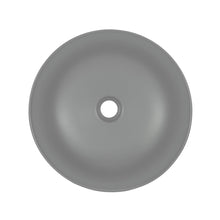Classe 16 Color céramique vasque – finition gris mat