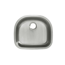 Toulouse 23 5/8 x 21 acier inoxydable, simple Basin, Undermount évier de cuisine