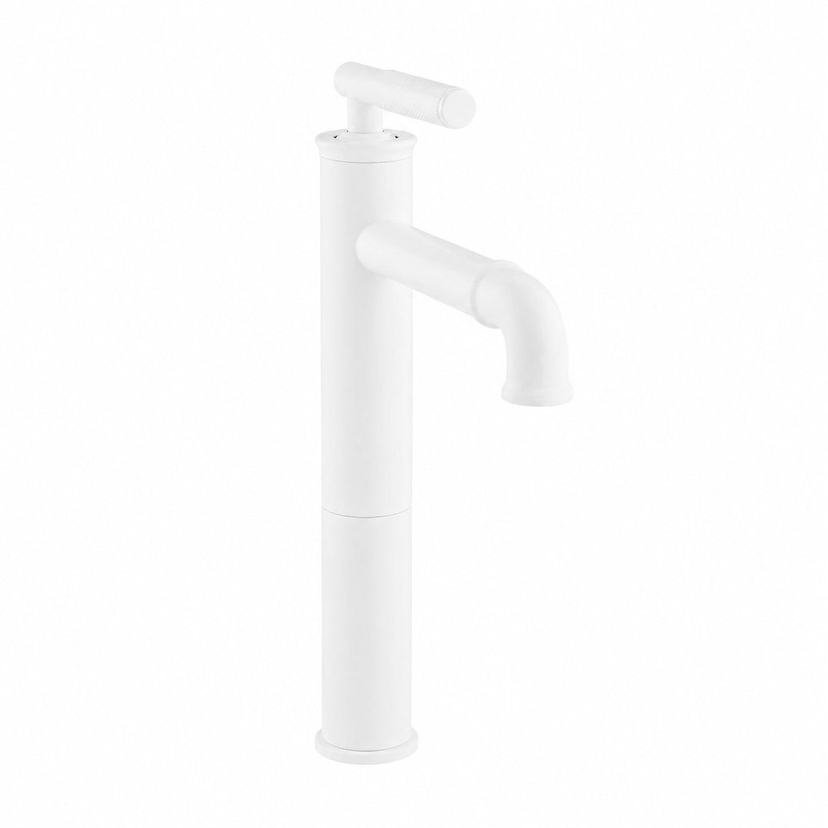 Avallon monotrou, monocommande Sleek, High Arc mitigeur de lavabo – finition blanc mat