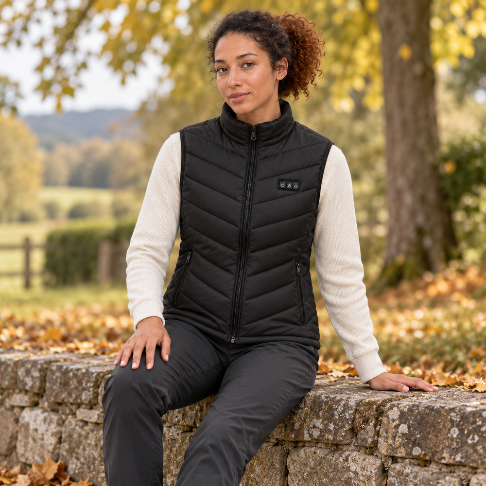 USB Heated Gilet for Men & Women – 2, 9, 11 or 21 Zones