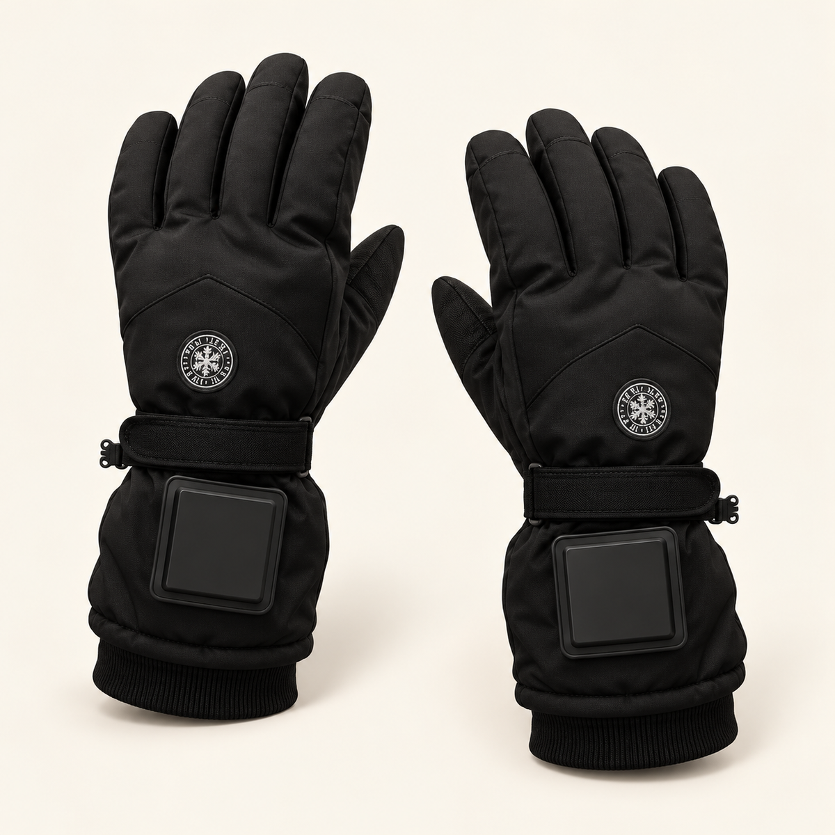 Rechargeable Heated Gloves — 3 Heat Settings, Batteries Included