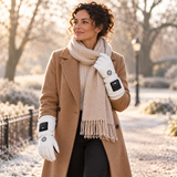 Rechargeable Heated Gloves — 3 Heat Settings, Batteries Included