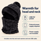 USB Heated Hat and Neck Warmer