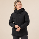 USB Heated Hooded Jacket — 9 Zones, Front & Back Controls