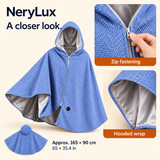 USB Heated Hooded Blanket — 3 Heat Settings