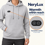 USB Heated Hoodie for Men & Women – 5 or 17 Heating Zones